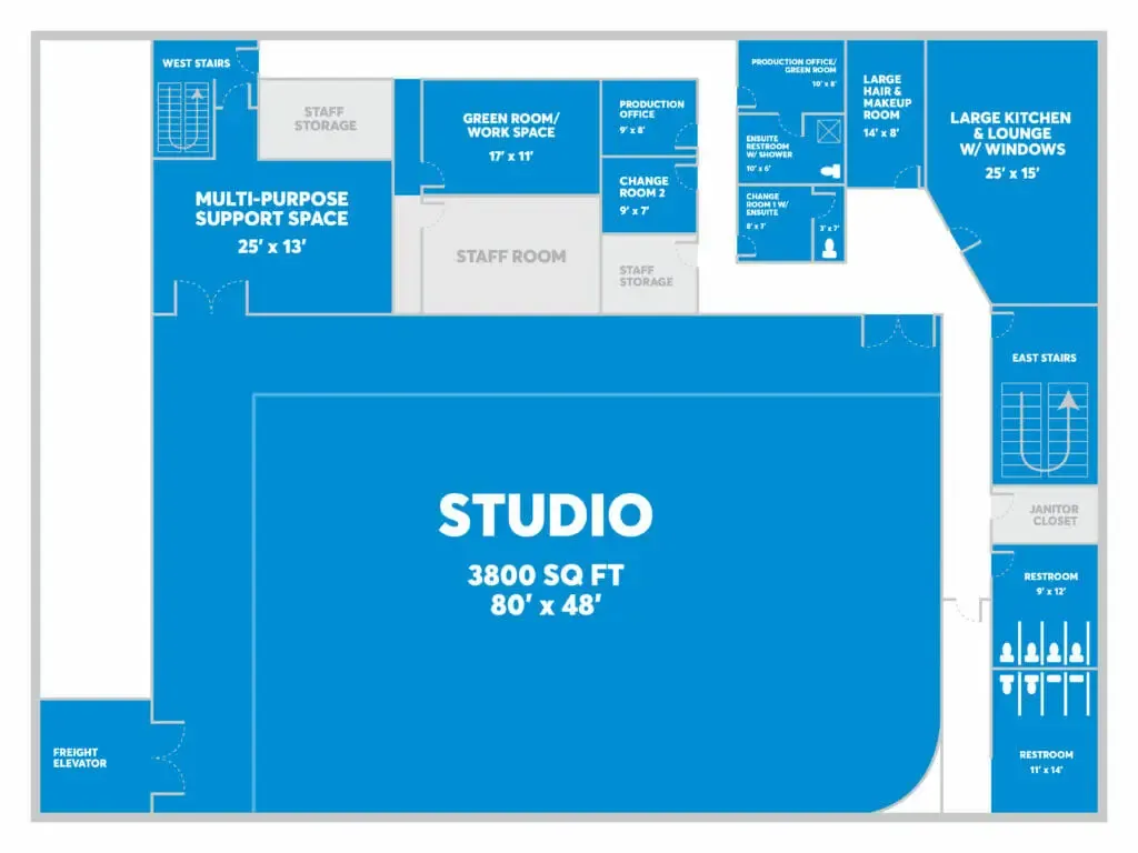 Studio Floor Plan