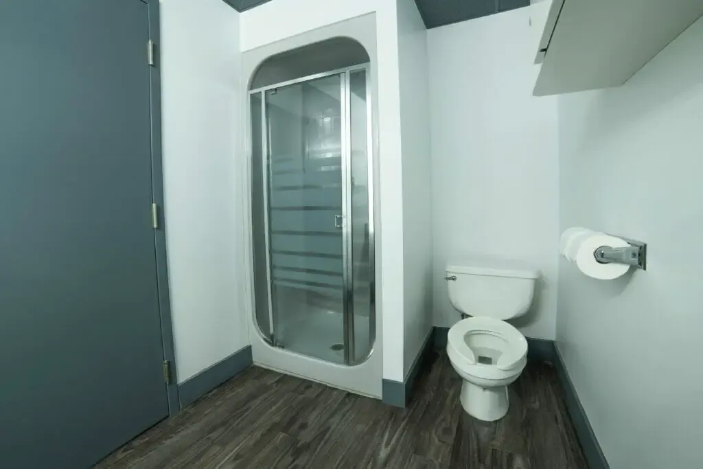 Production Office/Wardrobe Shower