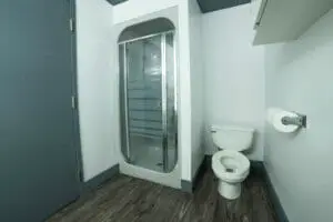 Production Office/Wardrobe Shower