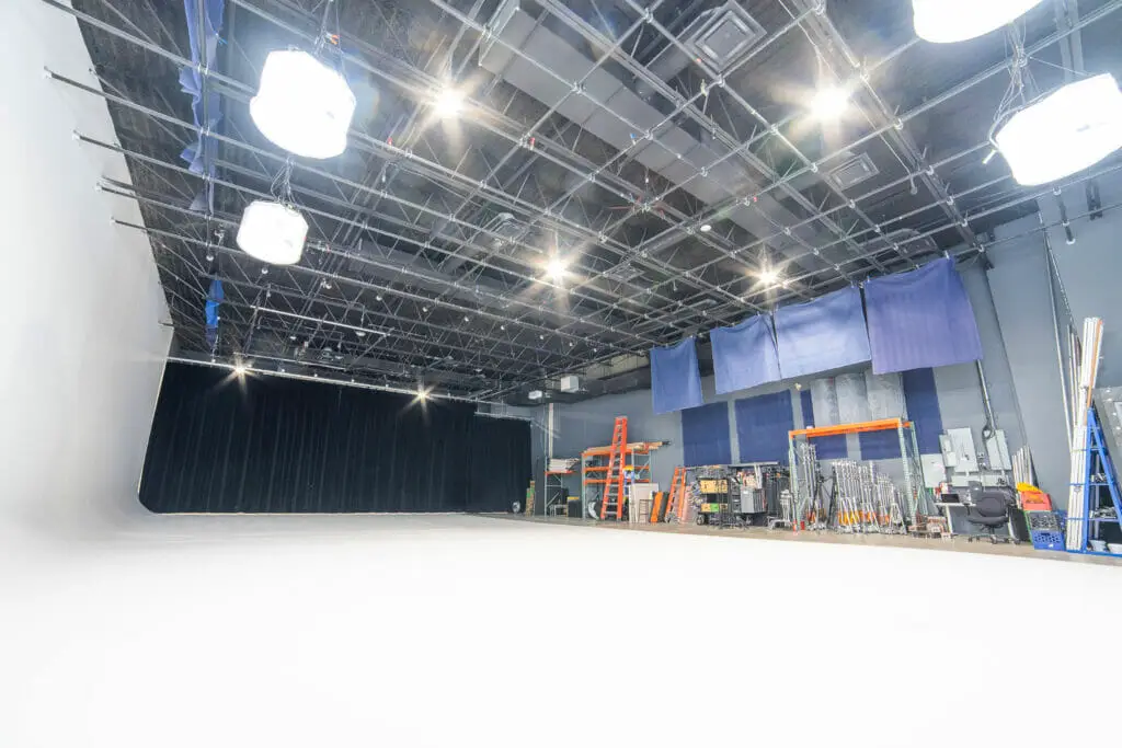 Studio Cyc - Curtain Closed Reverse View